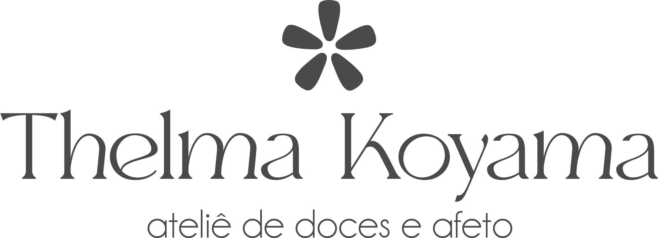 Logo Thelma Koyama Ateliê de Doces e Afeto